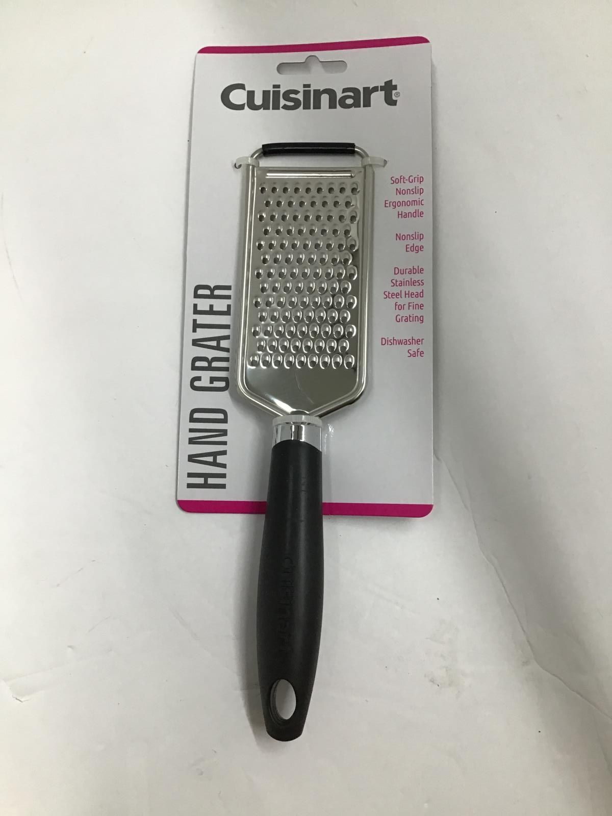 Cuisinart HAND GRATER STAINLESS STEEL/BLACK Cheese Premium Cooking