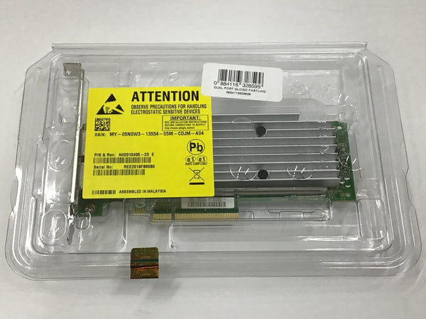 Dell Dual Port Qlogic Fastlinq 41162 10Gb PCIe Card Standard Profile 540-BBYG