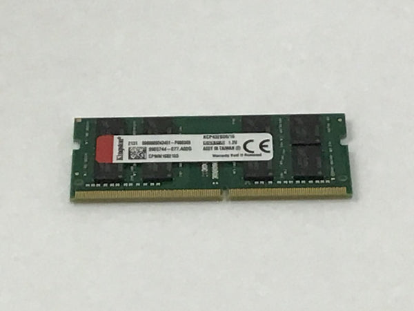 Kingston 16GB 1x16GB DDR4 3200MHz 260pin SoDIMM Memory Module KCP432SD8/16