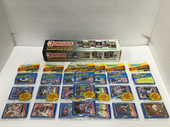 Donruss 1991 MLB Baseball Trading Cards Complete Set and 7 Rack Pack Hangers