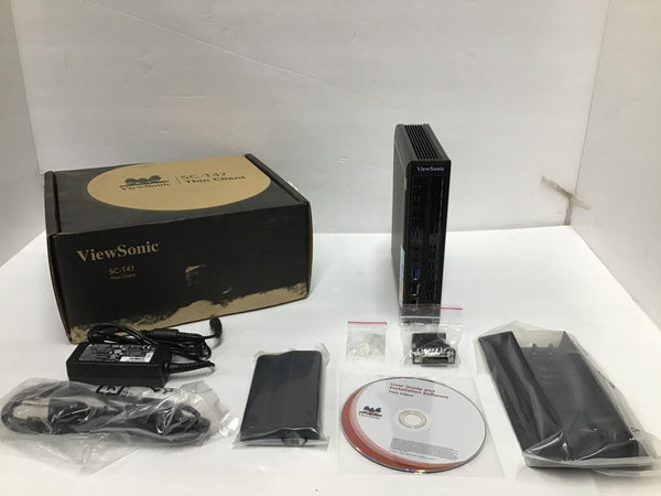 Viewsonic SC-T47 Thin Client Celeron J1900 2GHz 4GB 16GB W7P SC-T47_WW_BK_US1