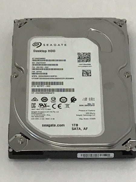 Seagate 1TB 7200RPM SATA 3.5" Hard Drive 64MB Cache 6GBPS 1SB102-022