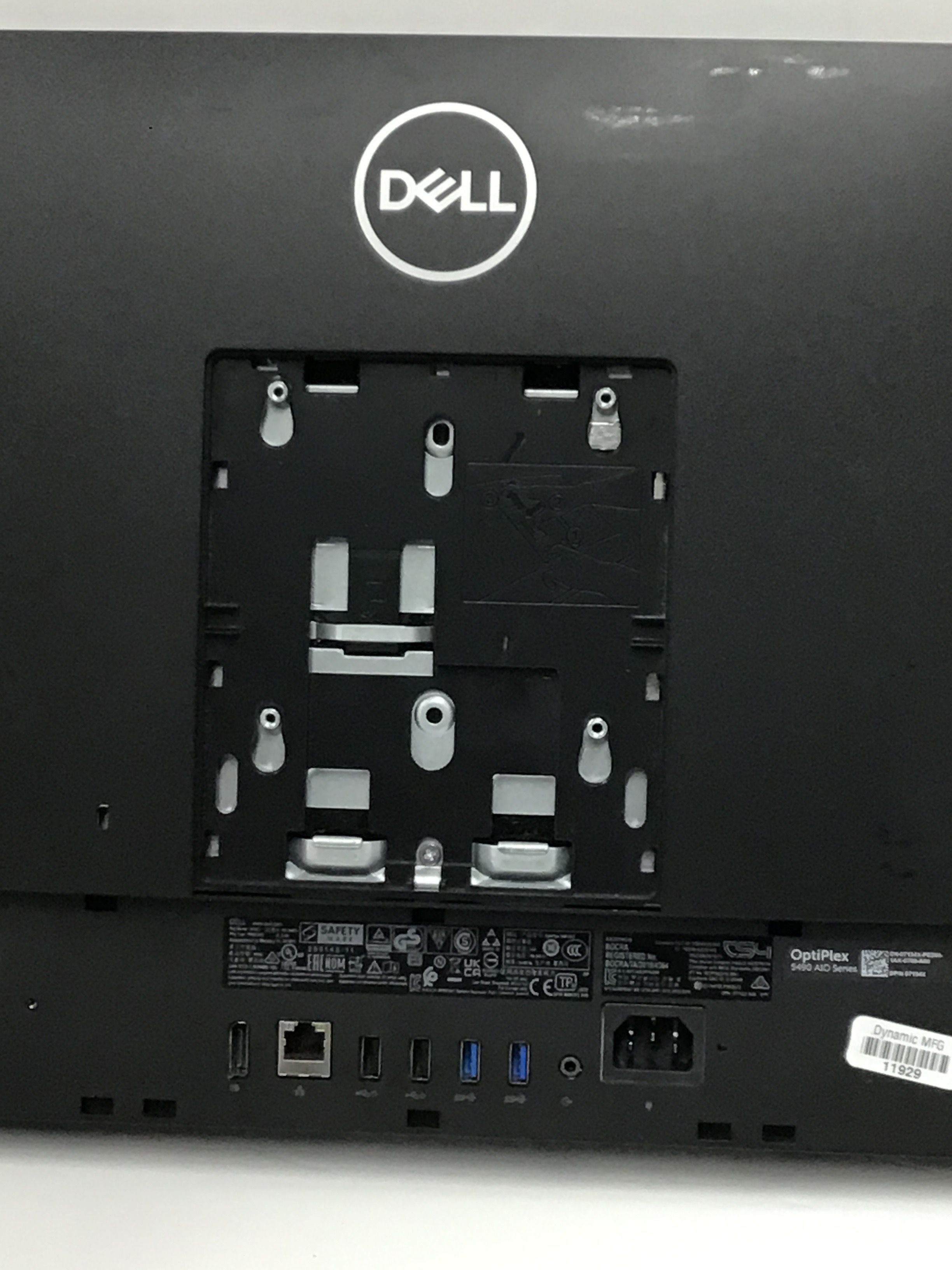 Dell 23.8" OptiPlex 5490 All-In-One Computer 2.0GHz i7-10700T 16GB 256GB 7X36K B