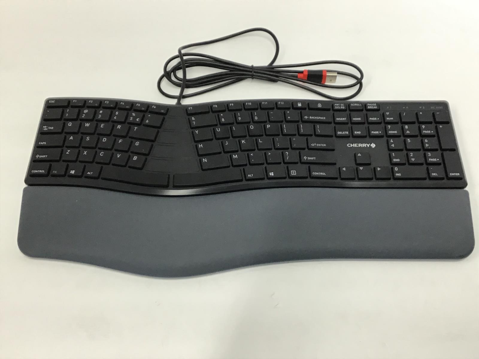 CHERRY ERGO KC 4500 Keyboard USB Interface Ergonomic JK-4500EU-2