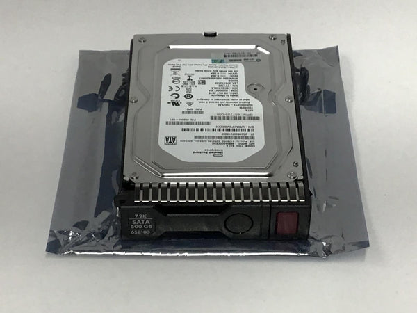 HPE 500GB SATA 7200RPM 3.5 Hard Drive in Tray 653948-001 658103-001