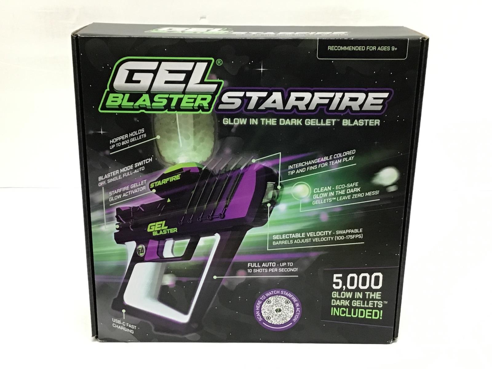 Gel Blaster Starfire Glow In The Dark Gellet Blaster /w 5000 Gellets S ...