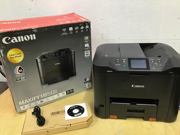 Canon MAXIFY MB5420 Wireless All-In-One Inkjet Printer Black 0971C002