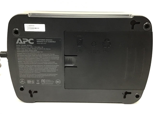 APC BackUPS Desktop Battery Backup 120V ES 550VA 330W BE550G