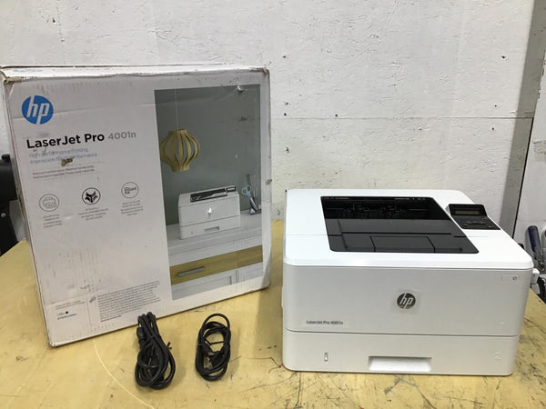 HP LaserJet Pro 4001n Laser Black and White Printer 2Z599F#BGJ