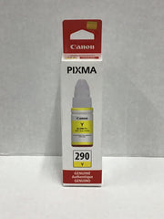 Canon 290 GI-290 Yellow Standard Yield Ink Bottle GENUINE OEM 1598C001