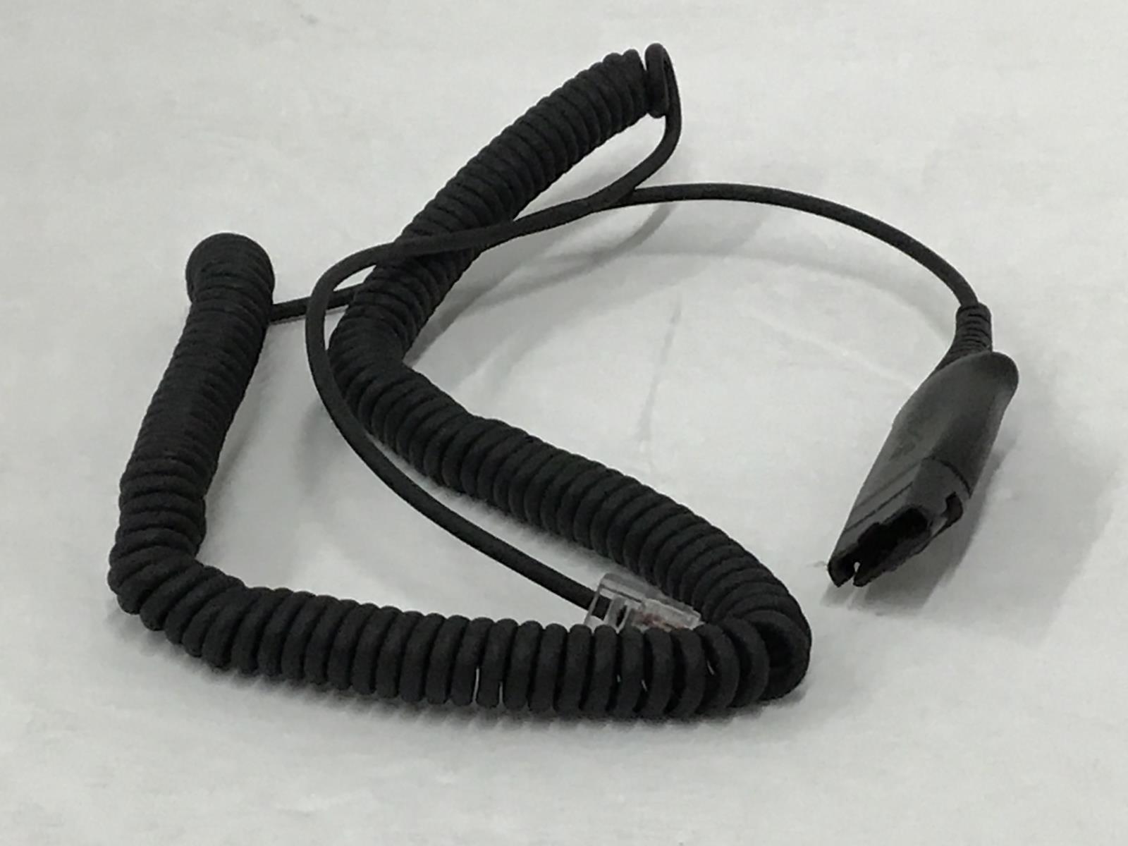 Plantronics HIS Adapter Cable w/ Quick Disconnect Avaya 9600 Phones 72442-41 NNB