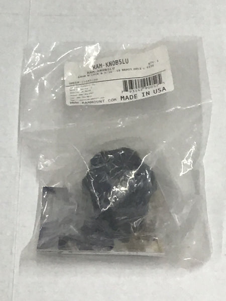 RAM Key Lock Knob /w Brass Insert 5/16"-18" Ball C Size Socket Arms RAM-KNOB5LU