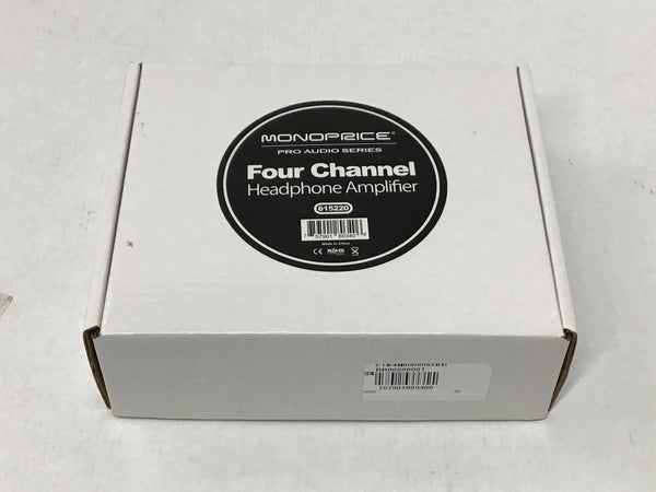 Monoprice 4-Channel Headphone Amplifier 615220
