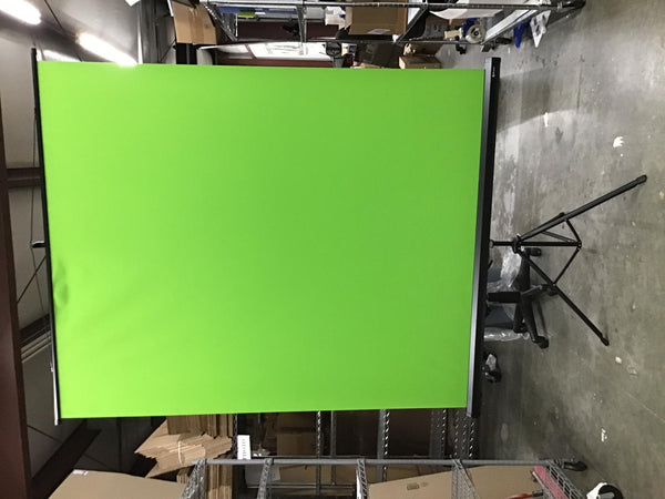 Arozzi - Extra Wide Portable Green Screen - Black AZ-GS NOB