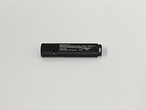 Kanguru Defender Elite300 16GB USB 3.0 Encrypted Flash Drive KDFE300-16G