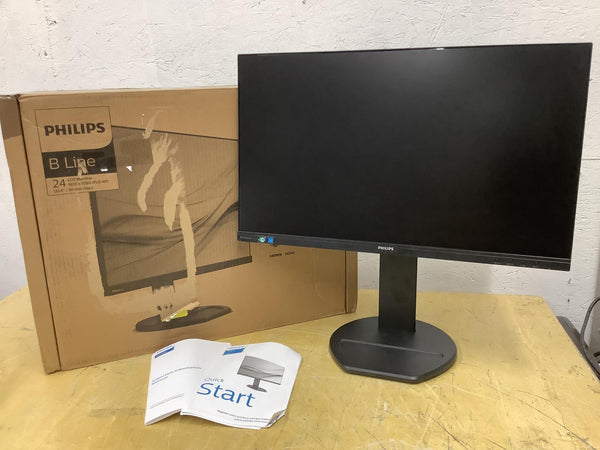 Phillips 24" Frameless Computer Monitor Full HD IPS 241B8QJEB/27 READ