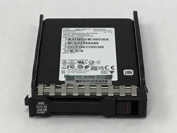 HPE 240GB SATA 6G Read Intensive SFF BC Multi Vendor SSD P40496-B21 NNB